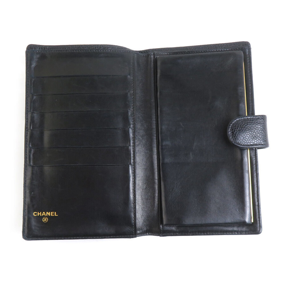 CHANEL Black Caviar Leather Wallet - Picture 3 of 5